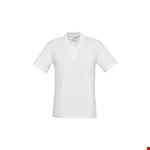 Fashion Biz Plain Pique Knit Polo - white
